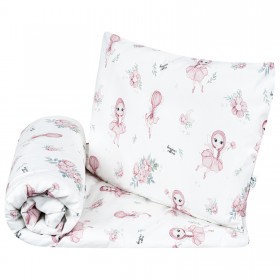 Komplet poszewek bawełnianych 160x200 + 2x70x80 – Wróżki  100% bawełna Premium
