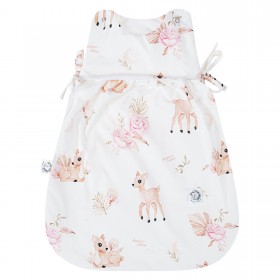 Bawełniany Śpiworek Niemowlaka Mały 0-6M Sarenki 2,5 TOG