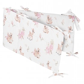 Bawełniany ochraniacz do łóżeczka Sarenki 180 cm