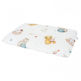 Bambusowa Poduszka Średniaka Kotki 30x40 cm