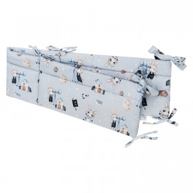 Bawełniany ochraniacz do łóżeczka Królik Astronom 180 cm