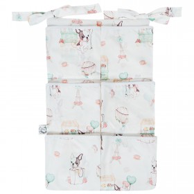 Organizer-przybornik na łóżeczko z kieszeniami Paris