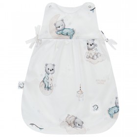 Bawełniany Śpiworek Niemowlaka Mały 0-6M Misie 2,5 TOG